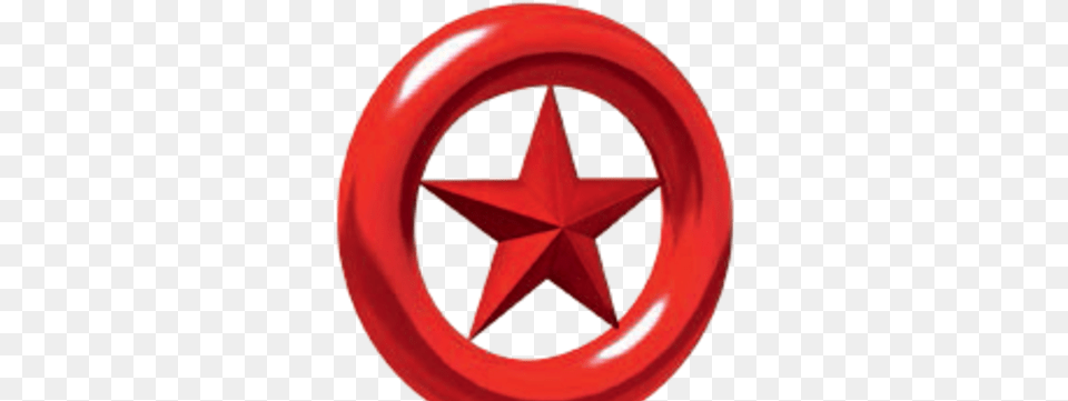 Red Star Ring Sonic News Network Fandom Texas Star, Star Symbol, Symbol, Clothing, Hardhat Free Png Download