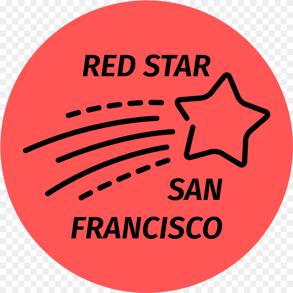 Red Star San Francisco Aristar, Logo, Symbol, Disk Free Transparent Png