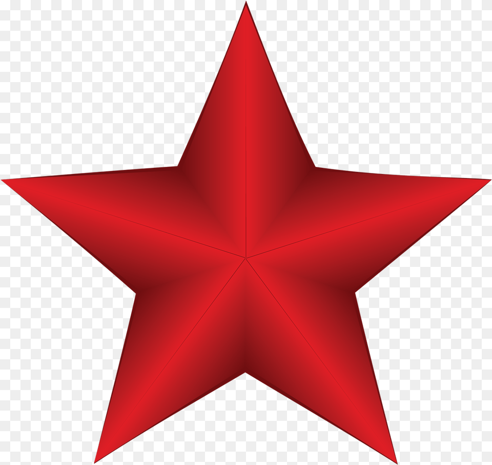 Red Star Transparent Citrus County Sheriff Star, Star Symbol, Symbol Png Image