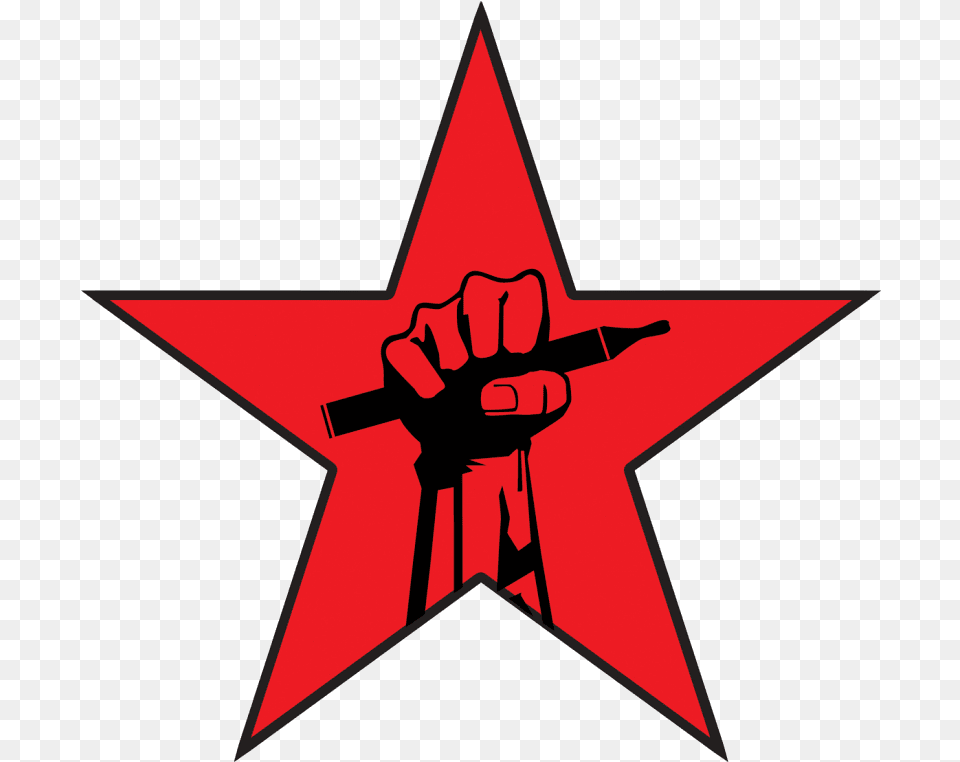 Red Star Vapor, Firearm, Weapon, Symbol, Star Symbol Free Png Download