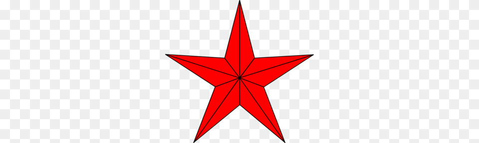 Red Star With Lines Clip Art, Star Symbol, Symbol, Rocket, Weapon Png
