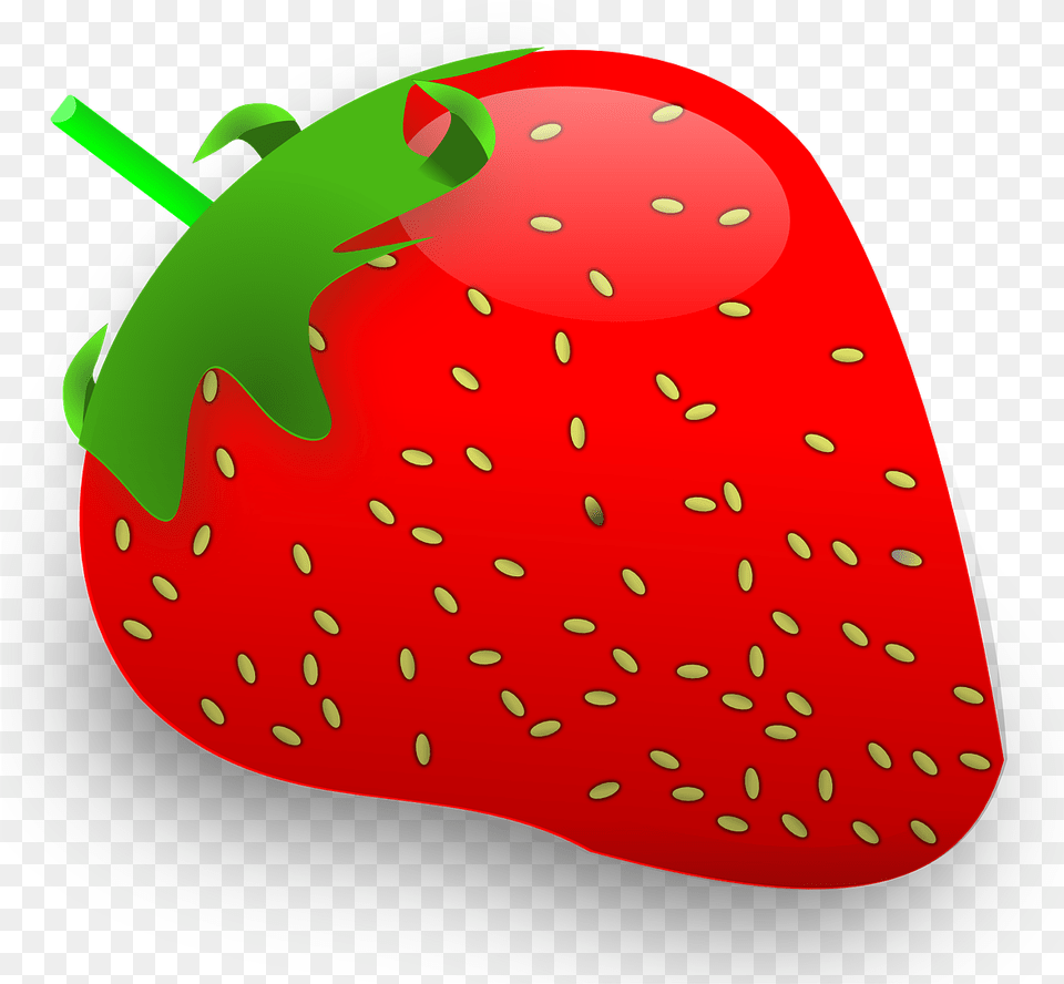 Red Strawberry Clip Art, Berry, Food, Fruit, Plant Png Image