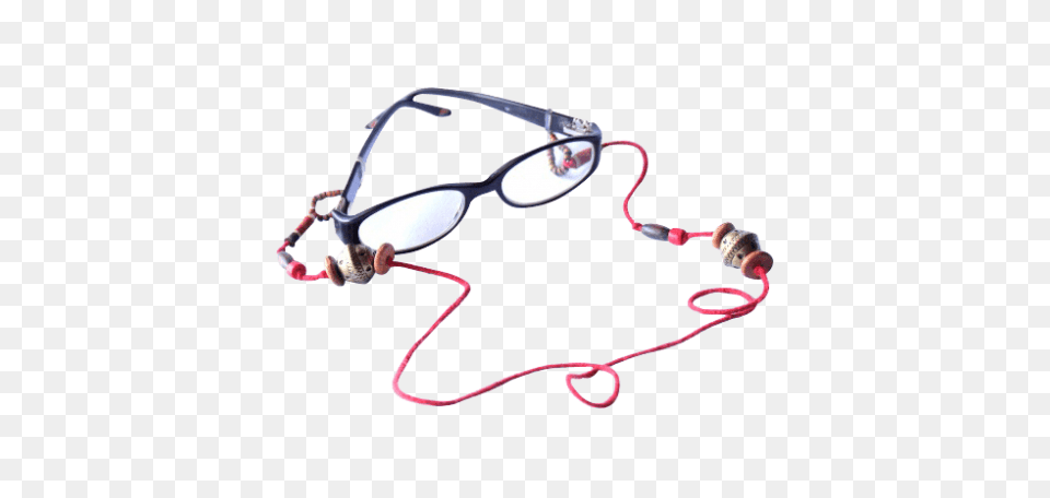 Red String With Beads, Accessories, Glasses, Goggles Png Image