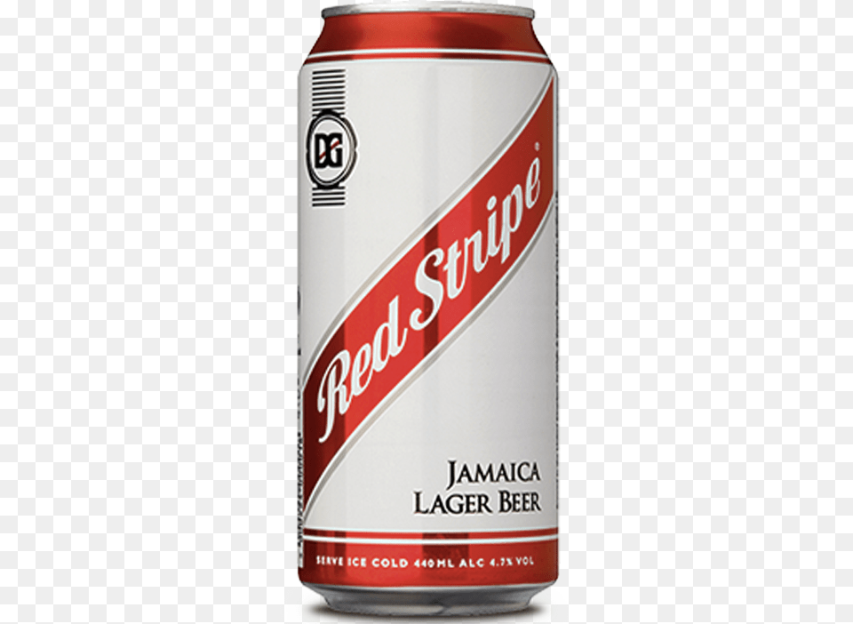 Red Stripe Red Stripe Beer Can, Alcohol, Beverage, Lager, Tin Free Png Download