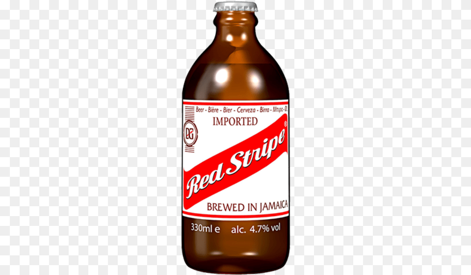 Red Stripe This Was A Much Better Brew When Actually Red Stripe Jamaican Lager Beer 6 Pack 112 Fl Oz, Alcohol, Beverage, Bottle, Food Png Image