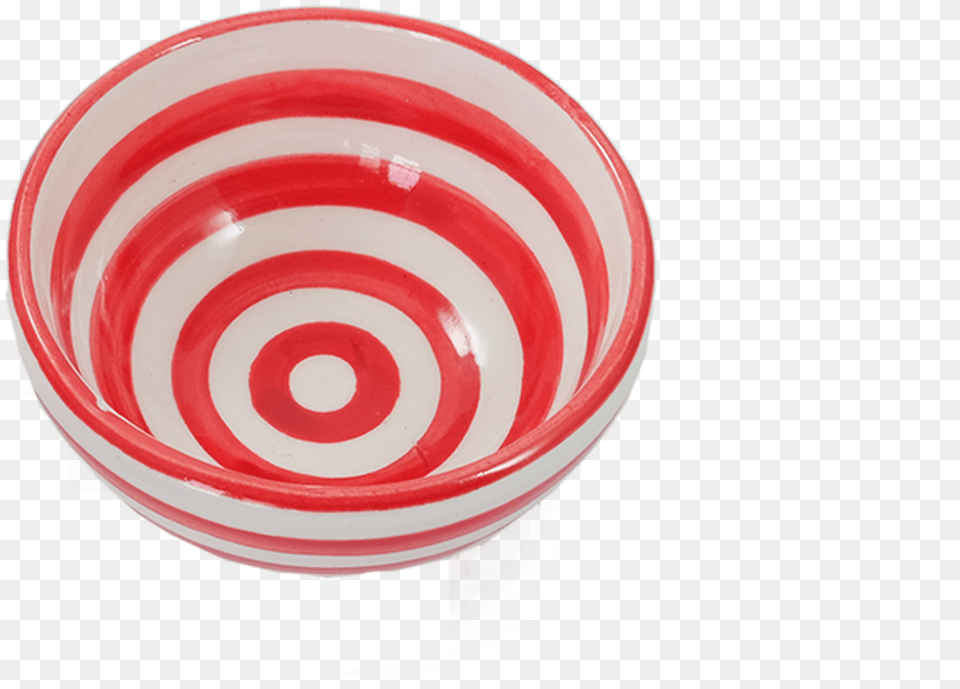 Red Stripe Tiny Bowl Circle, Food, Sweets, Plate, Candy Png