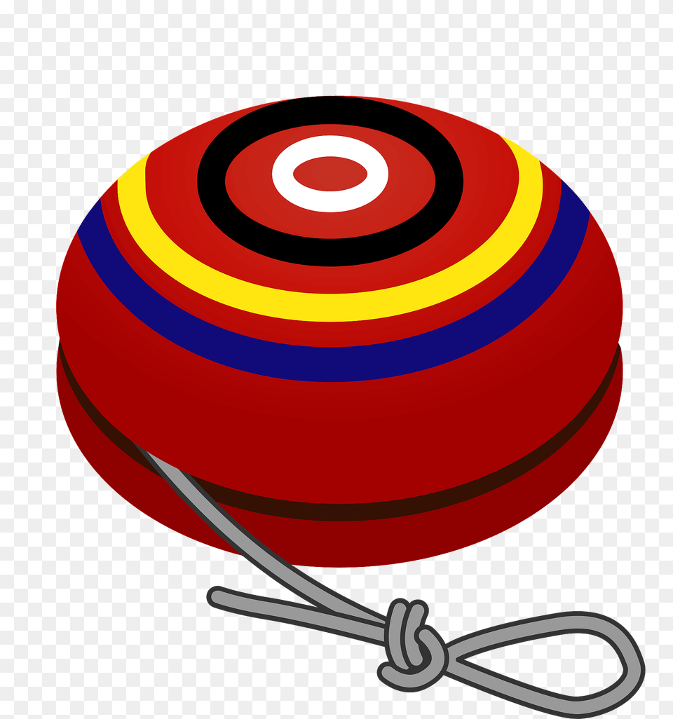 Red Striped Yo Yo Clipart, Sphere Free Transparent Png