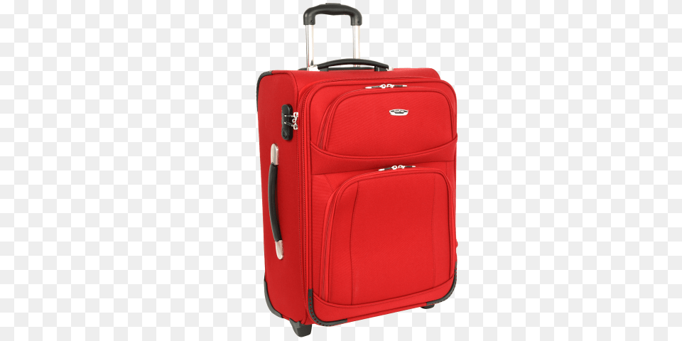 Red Suitcase, Baggage Free Png