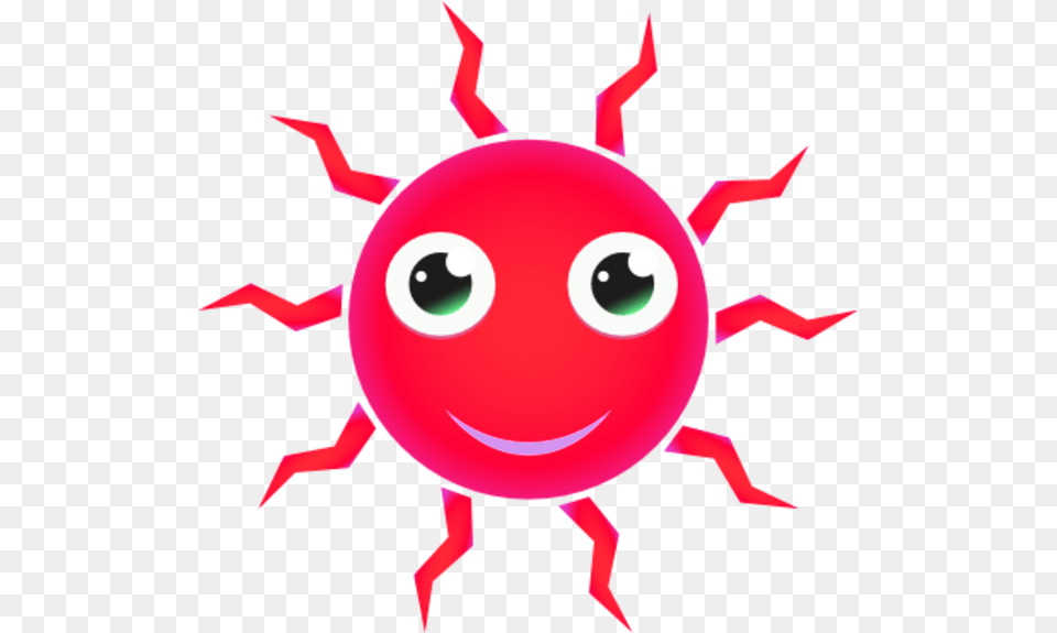 Red Sun Red Sun Cartoon, Baby, Person, Animal, Sea Life Png