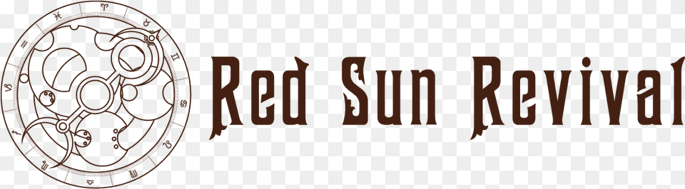 Red Sun Revival Red Sun Revival, Machine, Spoke, Logo, Text Free Png Download