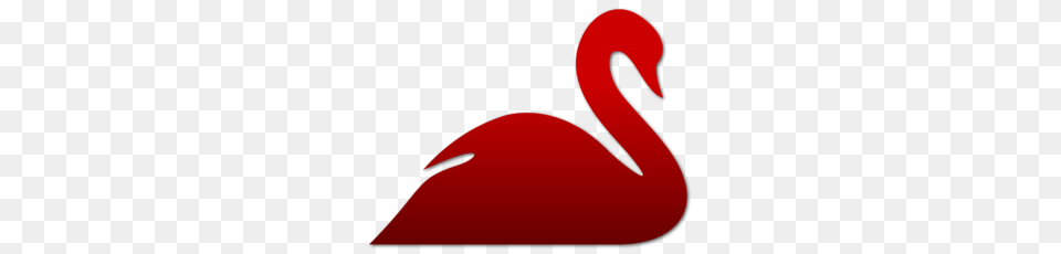 Red Swan, Animal, Bird, Beak, Flamingo Png Image