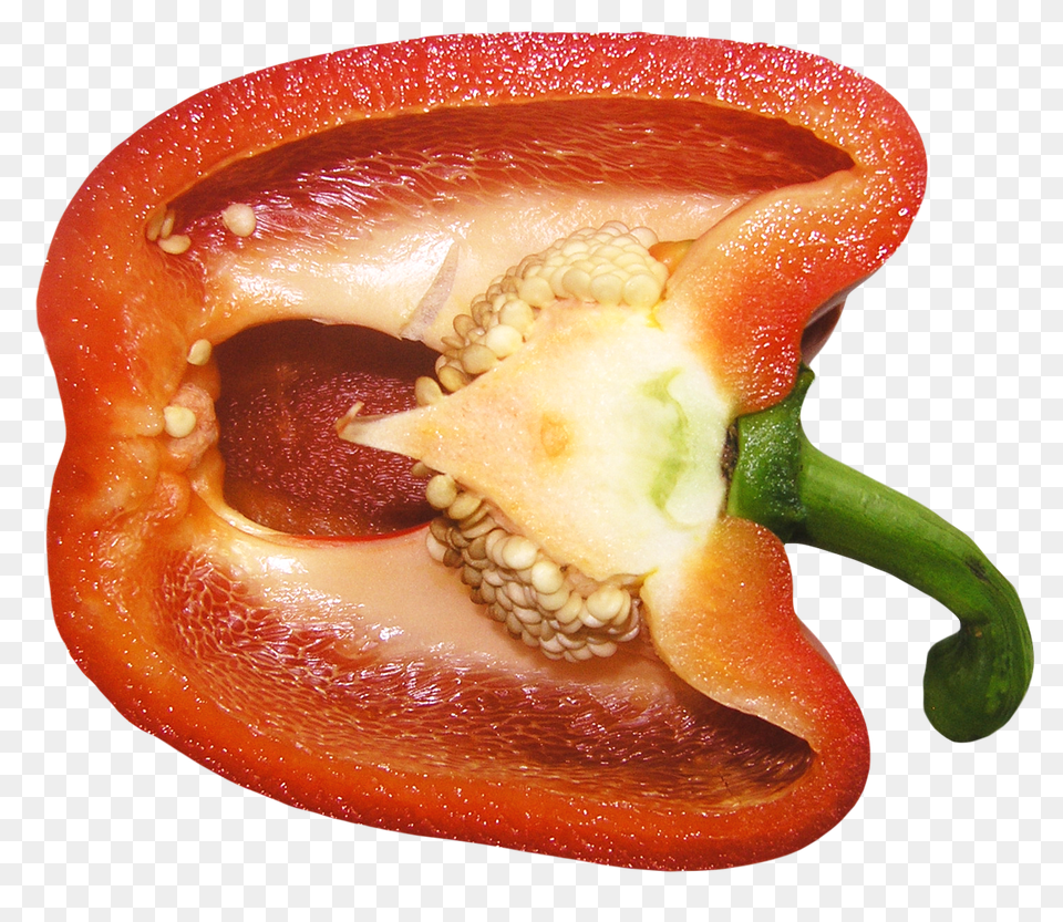 Red Sweet Pepper, Bell Pepper, Food, Plant, Produce Free Png