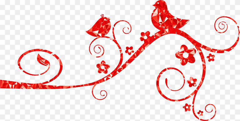 Red Swirl Design Border Designs Black And White Butterflies, Art, Floral Design, Graphics, Pattern Free Transparent Png