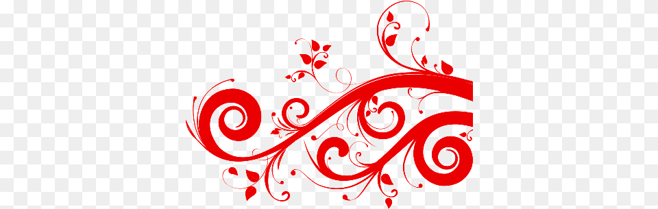 Red Swirls 2 Image Swirls, Art, Floral Design, Graphics, Pattern Free Png Download