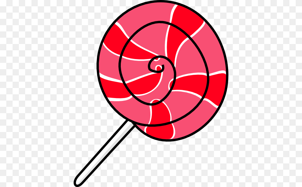 Red Swirly Pop Clip Art, Candy, Food, Lollipop, Sweets Png Image