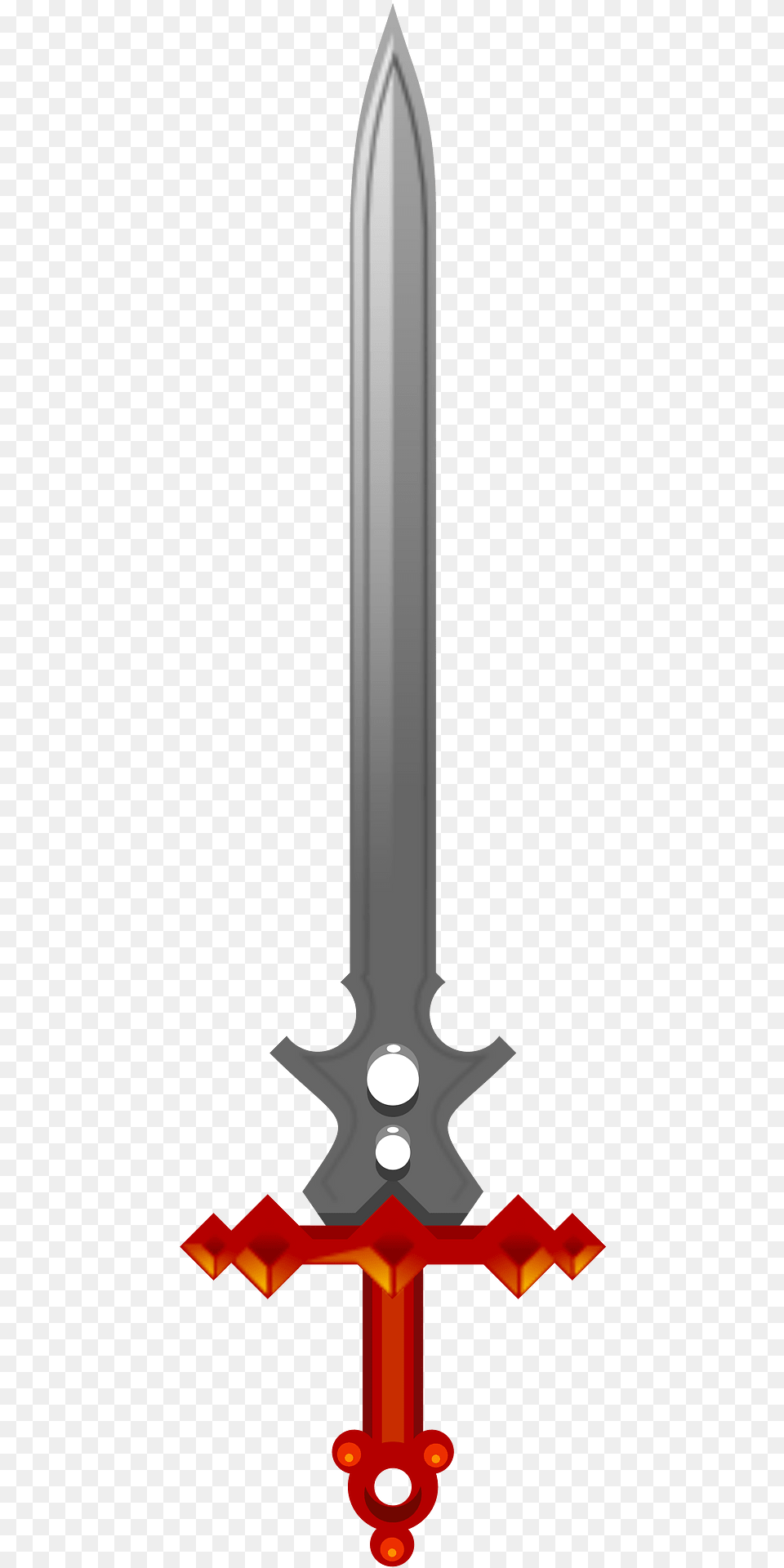Red Sword Clipart, Weapon, Blade, Dagger, Knife Png