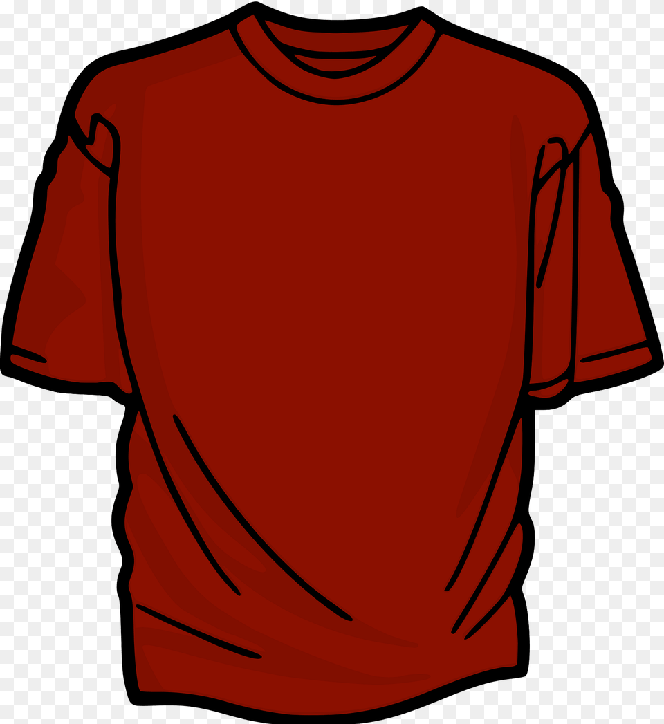 Red T Shirt Clipart, Clothing, T-shirt Free Png Download