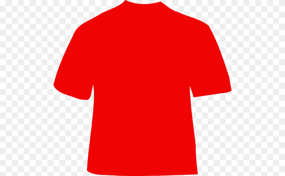 Red T Shirt Cliparts, Clothing, T-shirt Png Image