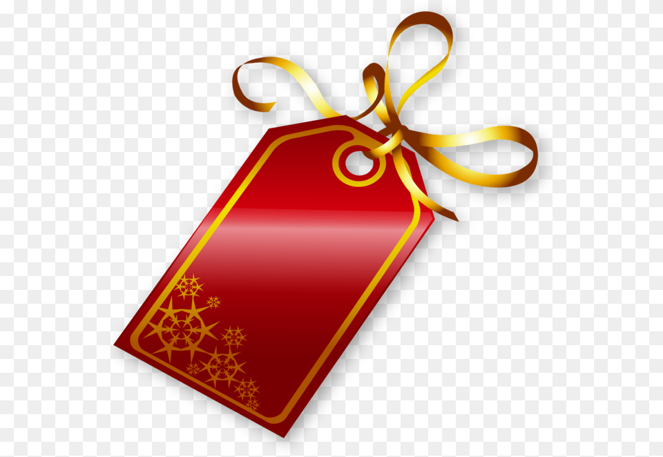 Red Tag Gold Christmas Tag, Dynamite, Weapon, Gift Png