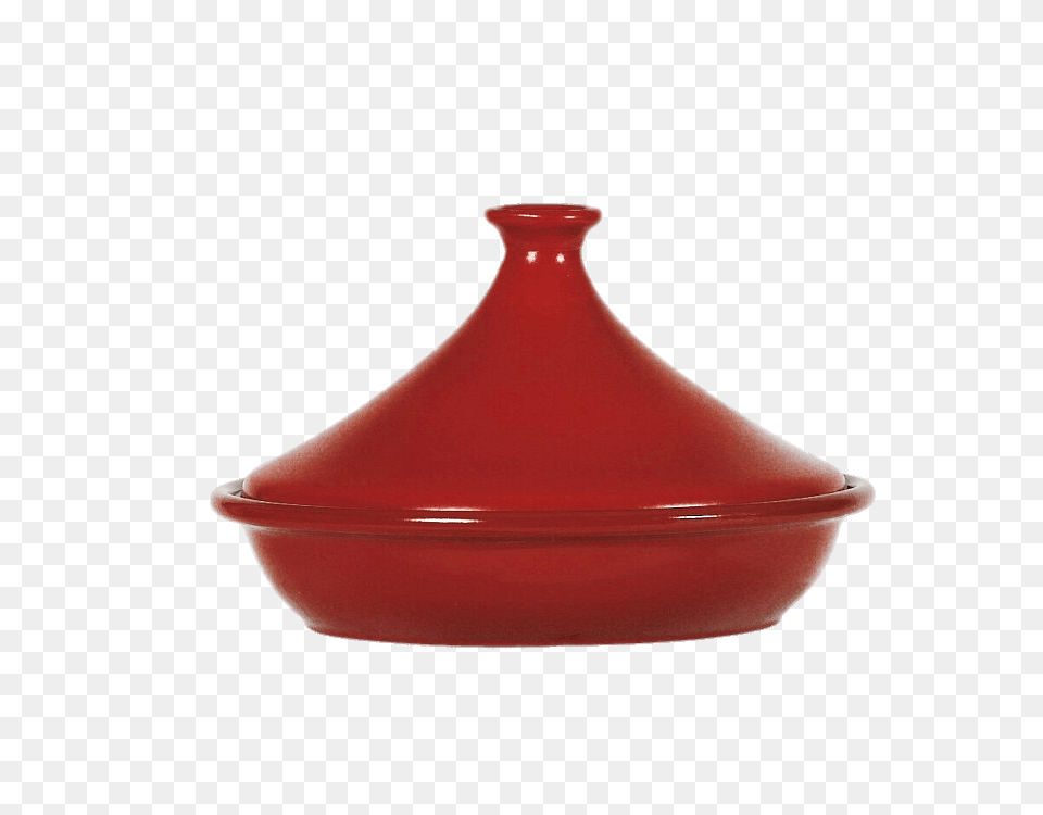 Red Tajine Pot, Art, Jar, Porcelain, Pottery Png Image
