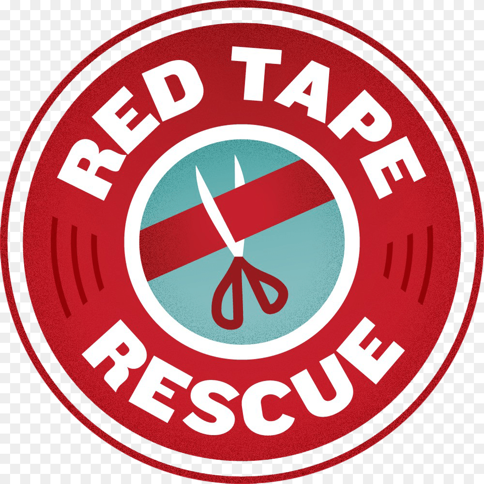 Red Tape Logo Photo Background Maks, Emblem, Symbol, Road Sign, Sign Free Png