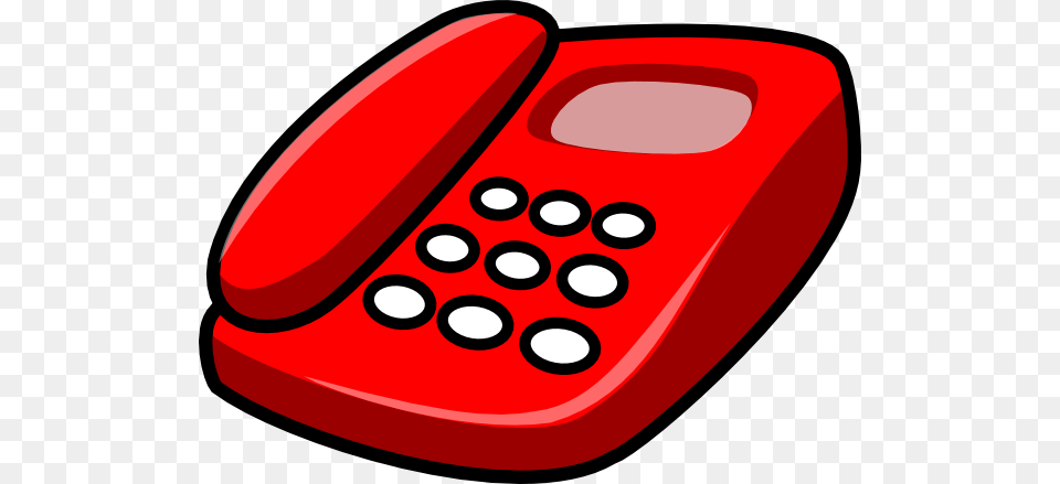 Red Telephone Clip Art Vector, Electronics, Phone, Mobile Phone, Dial Telephone Free Png Download