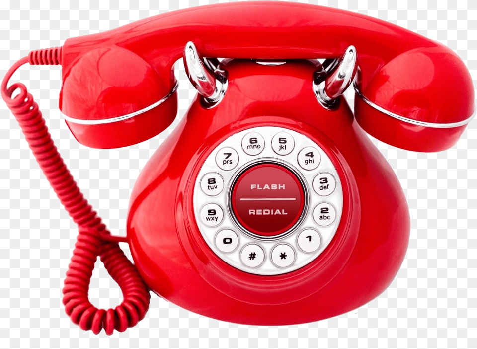 Red Telephone Transparent U0026 Clipart Ywd Vintage Phone, Electronics, Dial Telephone, Car, Transportation Free Png Download