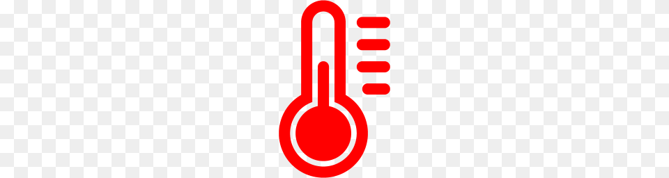 Red Temperature Icon, Logo, Maroon Png Image