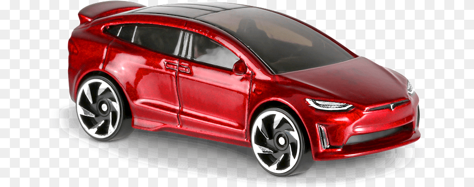 Red Tesla Model X, Car, Vehicle, Sedan, Transportation Free Transparent Png
