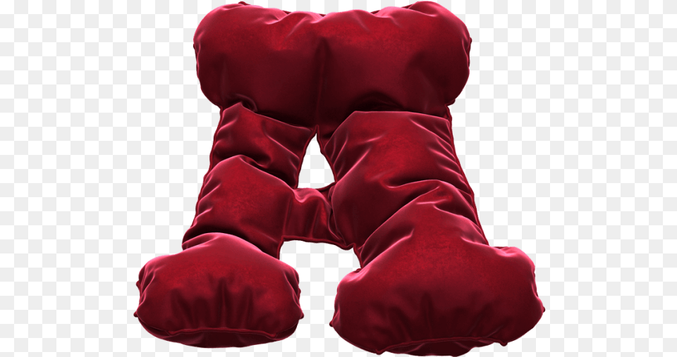 Red Textile Velvet Font Diaper, Cushion, Home Decor, Clothing, Glove Free Transparent Png