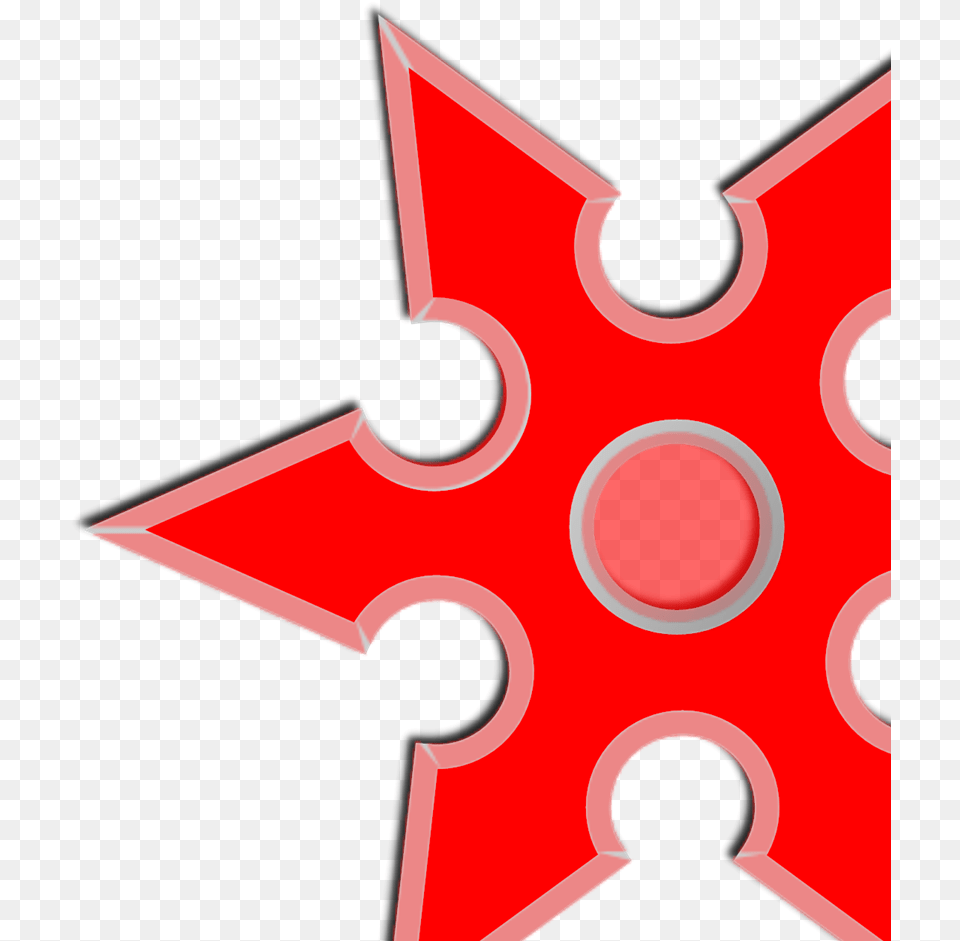 Red Throwing Star Svg Vector Dot, Star Symbol, Symbol, Dynamite, Weapon Free Png
