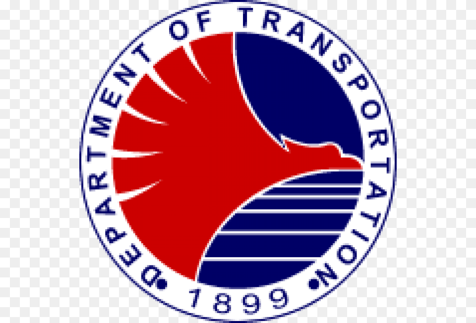 Red Thumbs Down Department Of Transportation And Communication Philippines, Badge, Logo, Symbol, Emblem Free Png Download