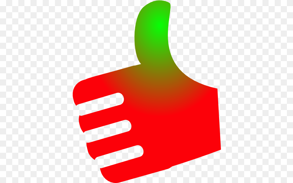 Red Thumbs Up Transparent Background, Body Part, Clothing, Finger, Glove Free Png Download