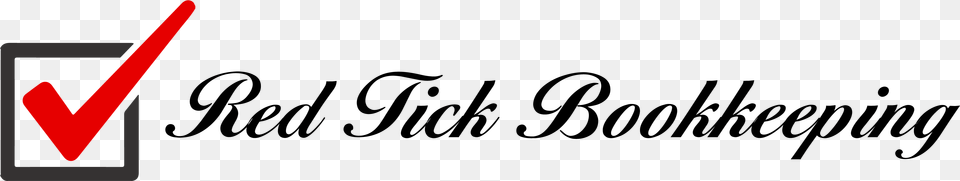 Red Tick Accounting Calligraphy Free Transparent Png