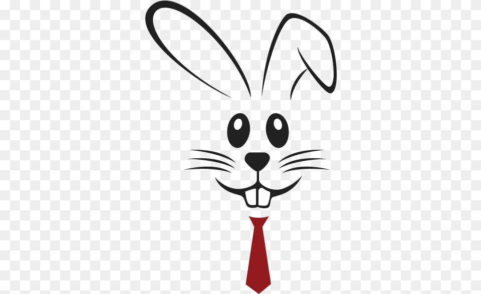 Red Tie Rabbit Cafepress Bunny Face Bpng Rectangular Canvas Pillow, Accessories, Formal Wear, Animal, Cat Free Png