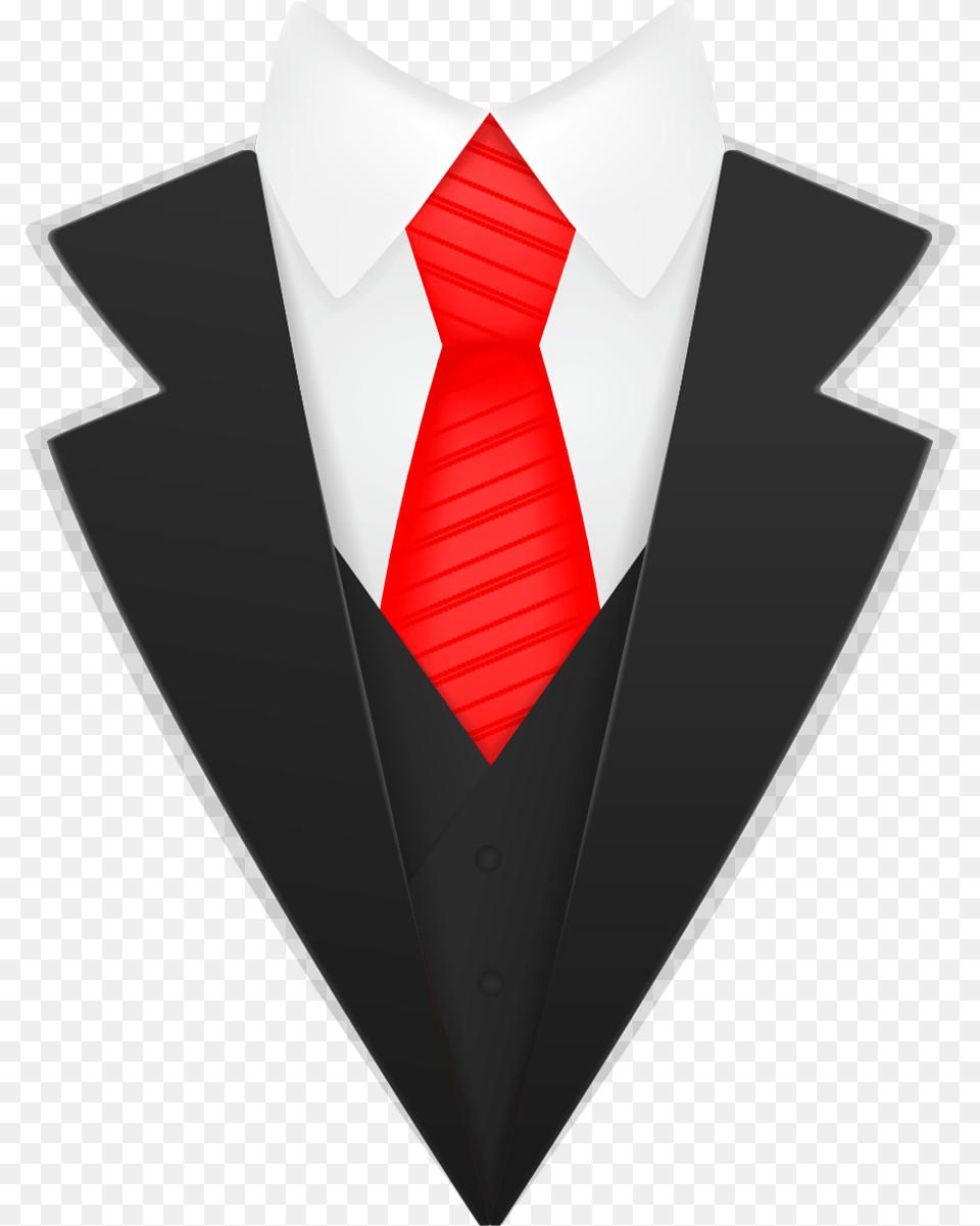 Red Tie Suit Suit Red Tie, Accessories, Formal Wear, Necktie, Clothing Free Png Download