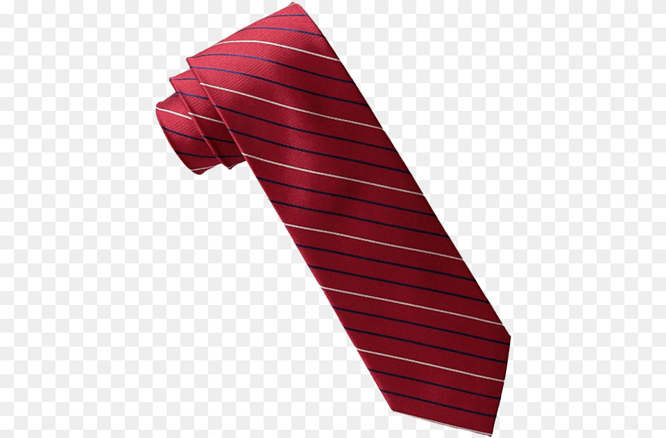 Red Tie With Blackbluewhite Stripes By Tommy Hilfiger Formal Wear, Accessories, Formal Wear, Necktie, Boat Png
