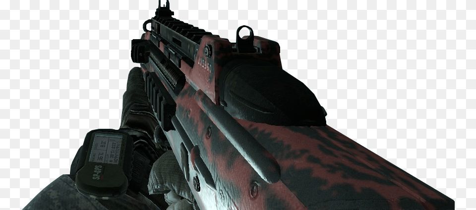 Red Tiger Mw2 Red Tiger, Firearm, Gun, Rifle, Weapon Png Image