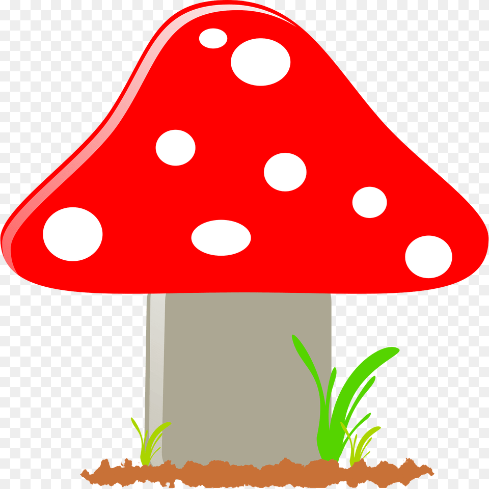 Red Toadstool Clipart, Pattern, Plant, Food, Ketchup Png Image