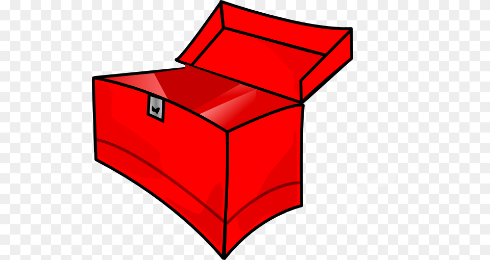 Red Toolbox Empty Clip Art, Box, Dynamite, Weapon, Cardboard Free Png Download