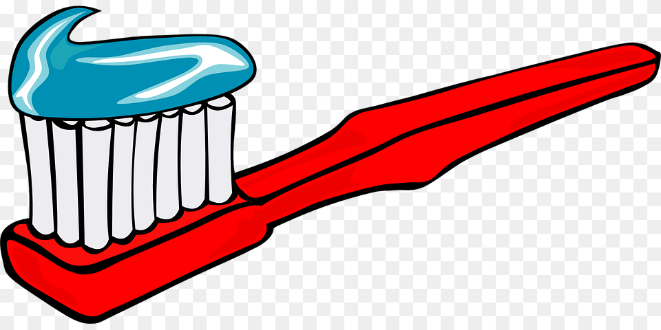 Red Toothbrush Clipart, Brush, Device, Tool, Smoke Pipe Free Transparent Png