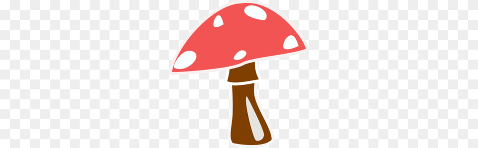 Red Top Mushroom No Letter Clip Art, Agaric, Fungus, Plant, Amanita Png Image