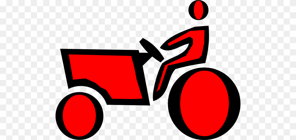 Red Tractor Clip Art, Transportation, Vehicle, Dynamite, Weapon Free Transparent Png