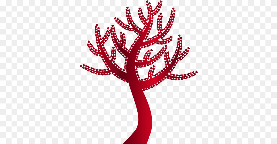 Red Tree Svg Trunk Clipart Transparent, Water, Nature, Outdoors, Sea Png