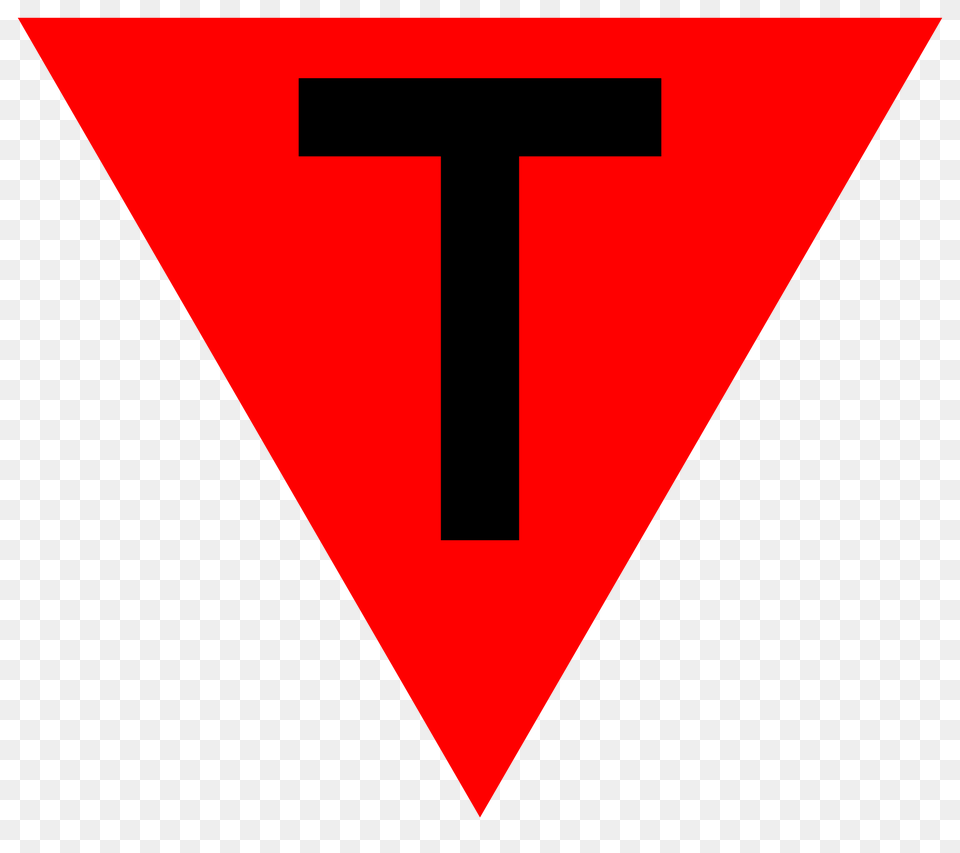 Red Triangle Czech, Sign, Symbol, Weapon Png Image