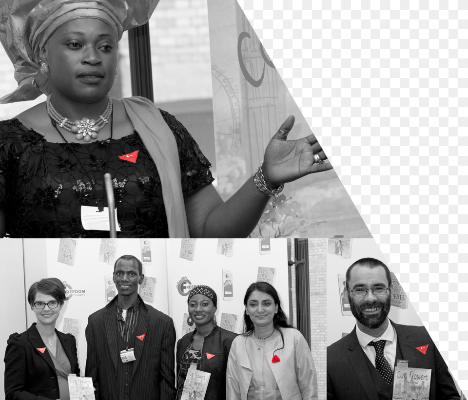 Red Triangle Fights Against Fgm, Woman, Man, Male, Person Png Image