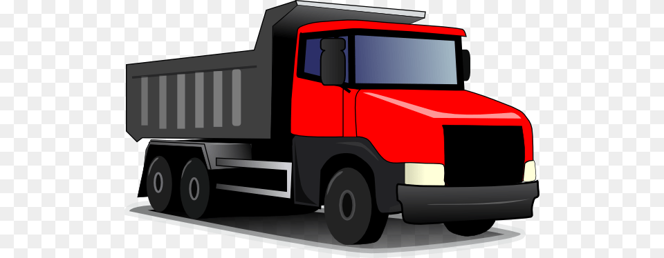 Red Truck Clip Art, Trailer Truck, Transportation, Vehicle, Pickup Truck Free Png Download