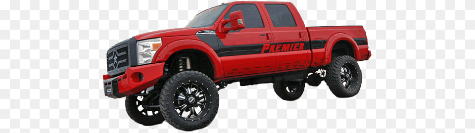 Red Truck Ford Super Duty, Pickup Truck, Transportation, Vehicle, Machine Free Png