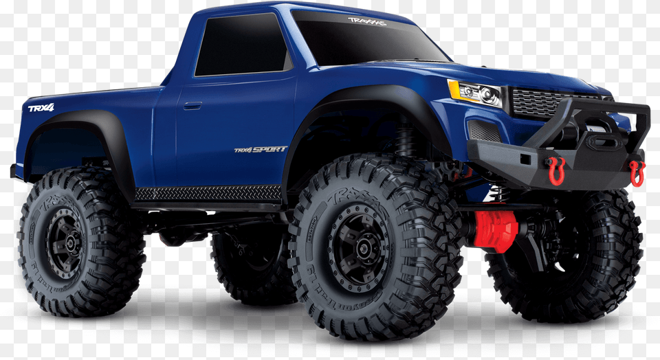 Red Trx 4 Sport Traxxas Trx 4 Sport Blue, Machine, Wheel, Pickup Truck, Transportation Png Image