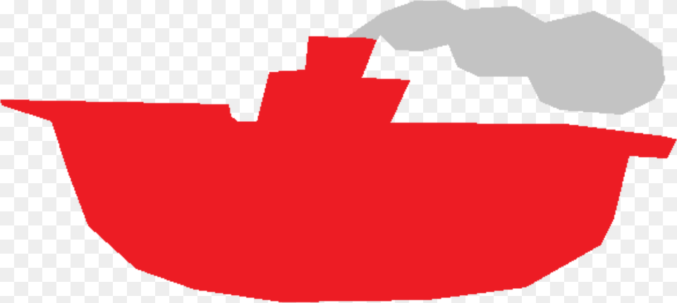 Red Tugboat Vector Clipart, Bowl Free Png Download